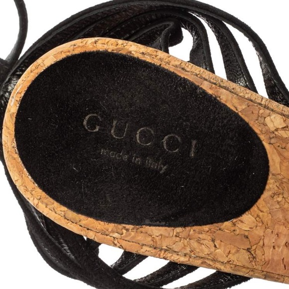 AUTHENTIC GUCCI RESORT COLLECTION WEDGES - Picture 17 of 17